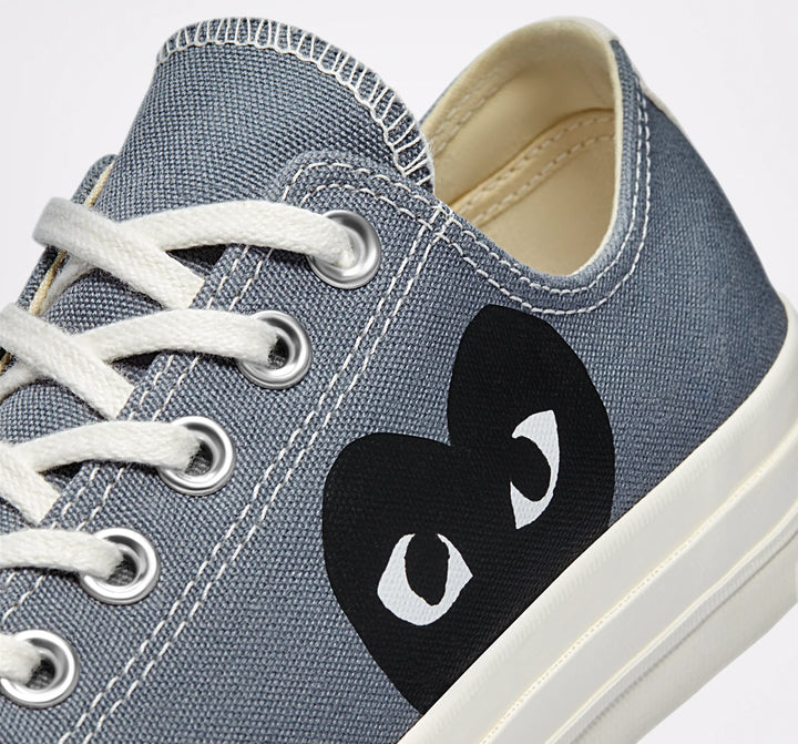 Comme des Garcons Play x Converse Chuck Taylor All Star 70 Low Grey