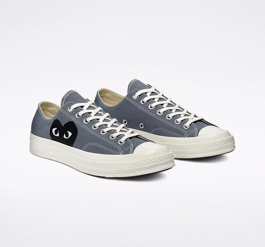 Comme des Garcons Play x Converse Chuck Taylor All Star 70 Low Grey
