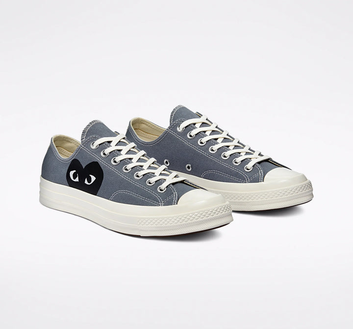 Comme des Garcons Play x Converse Chuck Taylor All Star 70 Low Grey