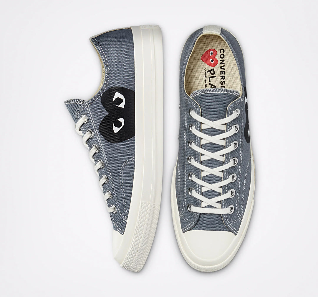 Comme des Garcons Play x Converse Chuck Taylor All Star 70 Low Grey