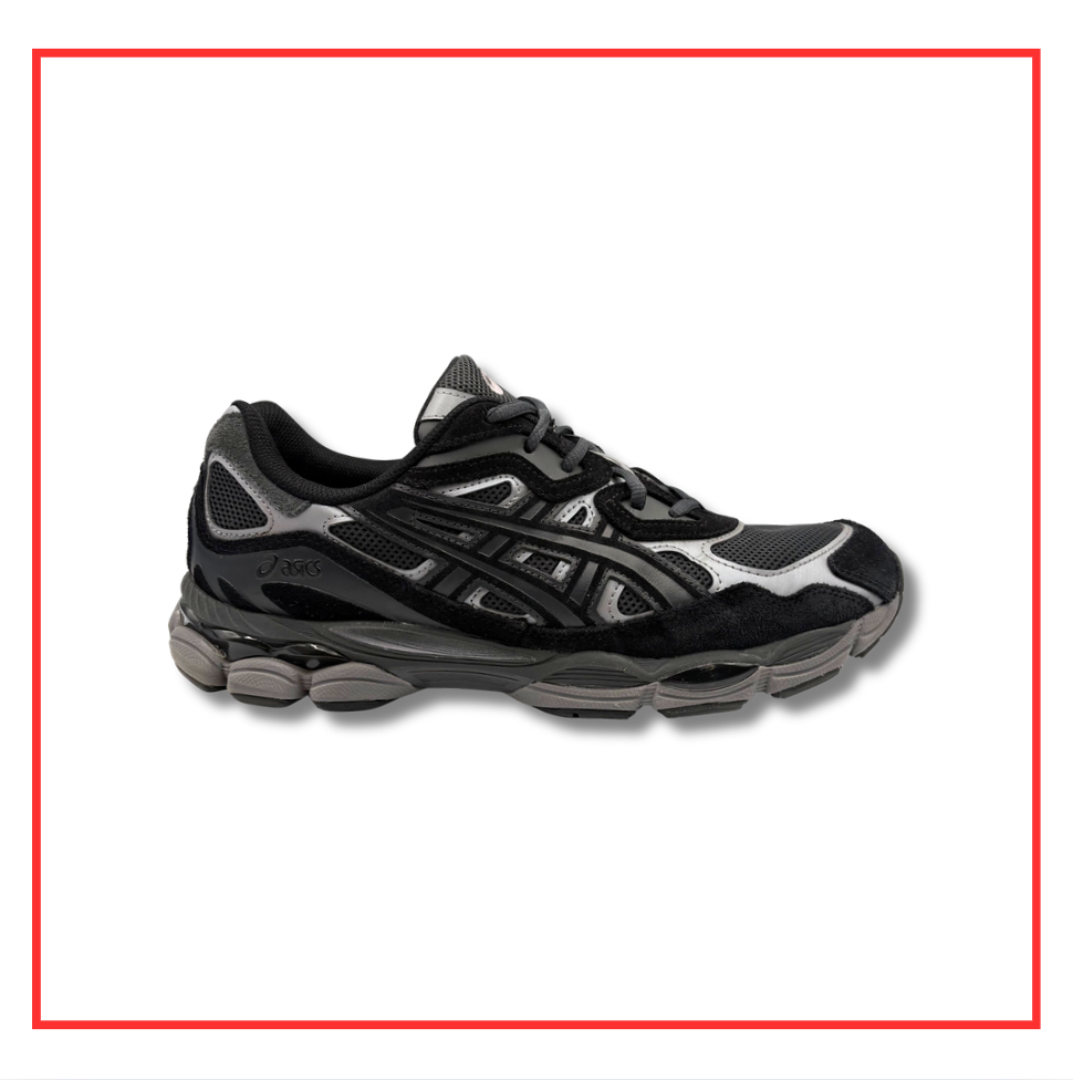 ASICS Gel-NYC Graphite Grey Black (Preloved) UK 11