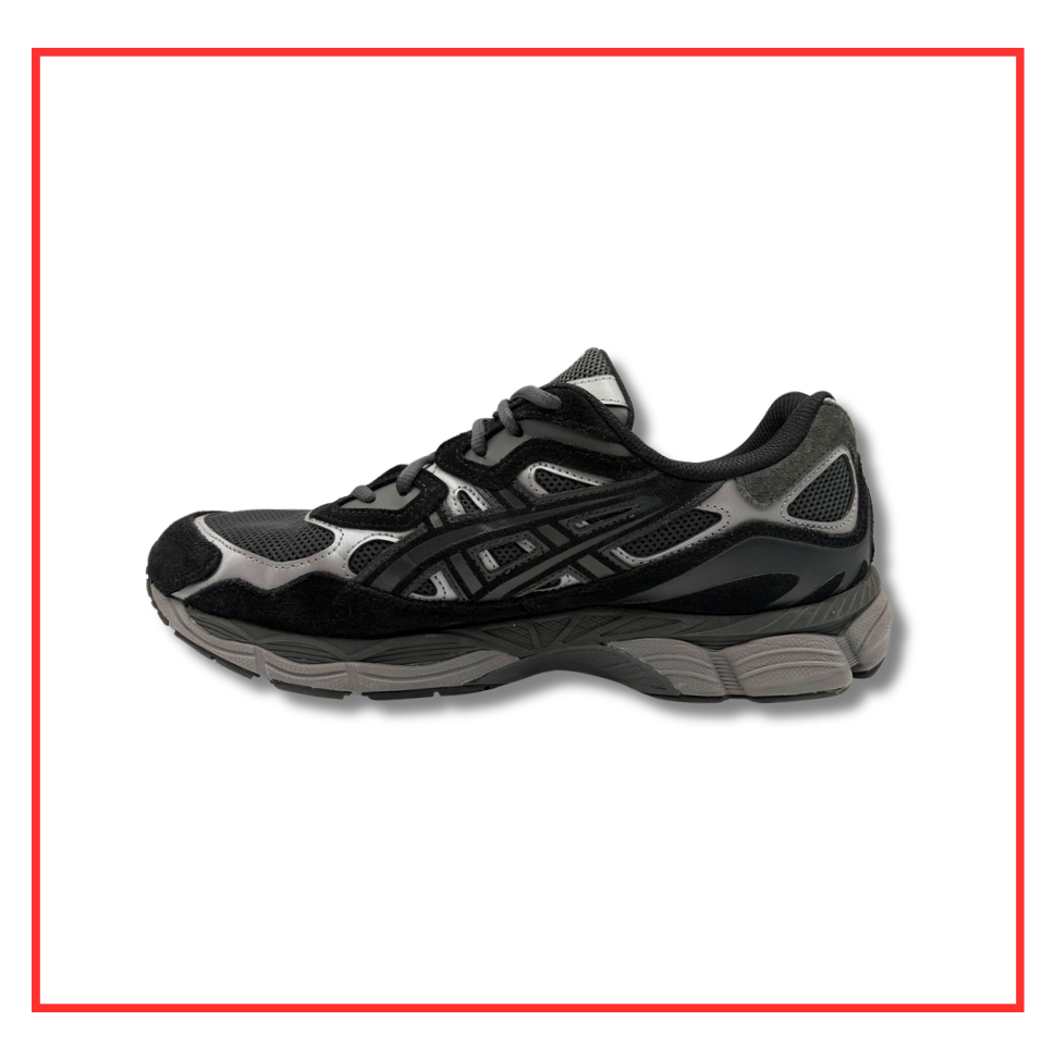 ASICS Gel-NYC Graphite Grey Black (Preloved) UK 11
